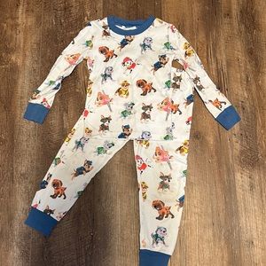 Pottery Barn Kids organic cotton Paw Patrol pjs size 4